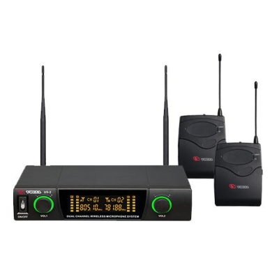 Двухканальная микрофонная радиосистема