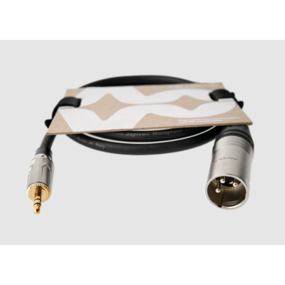 Аналоговый аудиокабель XLR(M) - JACK 3,5(TRS) CABLE-964/3-Black