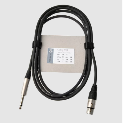 Аналоговый аудиокабель XLR(F) - JACK 6,3(TS)