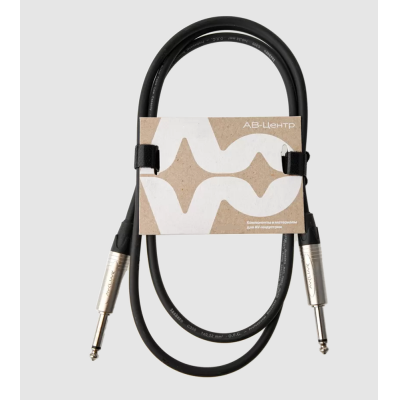Аналоговый гитарный кабель JACK 6,3(TS) - JACK 6,3(TS) CABLE-951/4-Black
