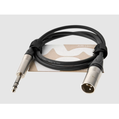 Аналоговый аудиокабель JACK 6,3(TRS) - XLR(M)
