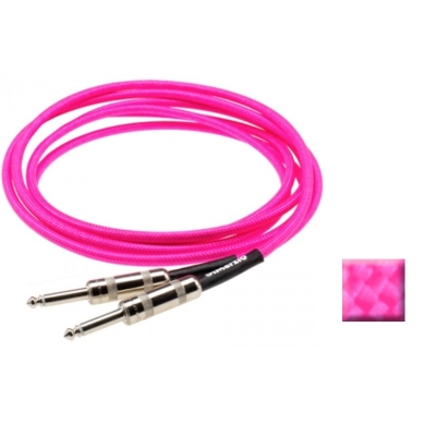 NEON PINK EP1710SSPK Инструментальный кабель для гитары