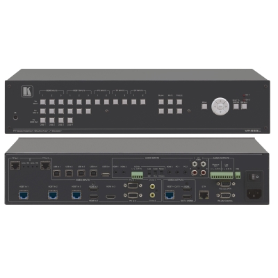 VP-553xl Масштабатор / коммутатор для HDMI/VGA/CV/USB/HDBaseT с поддержкой 4K