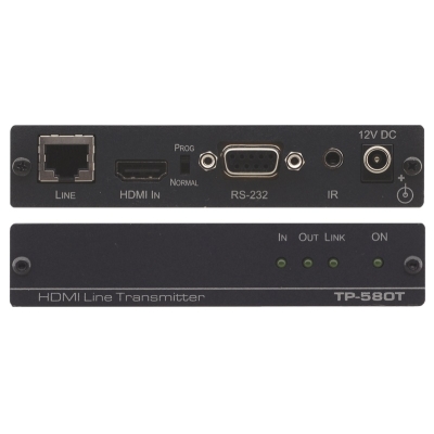 Передатчик HDMI, RS-232 и ИК сигналов по витой паре TP-580T
