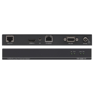 Передатчик HDMI, Ethernet, RS-232 и ИК сигналов по витой паре TP-581T